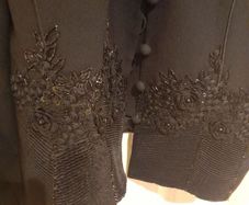 Black Libra Jacket with lovely beading
