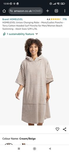 Poncho towel surfing beach organic cotton