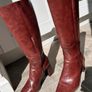 Brown Knee-High Boots Image 2