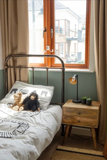 Burford Copper Bronze Metal Bed Frame - single