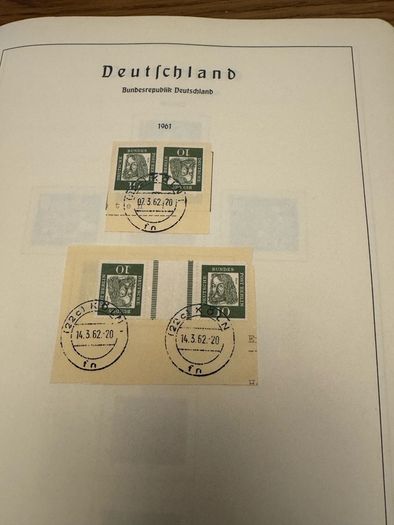 Stamp album GERMANY