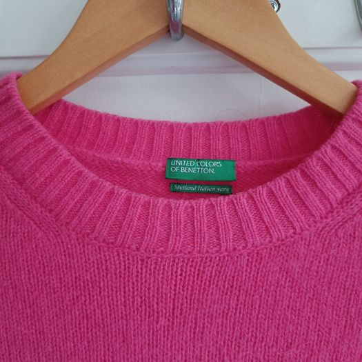 United Colors of Benetton Shetland Italian Yarn Jumper