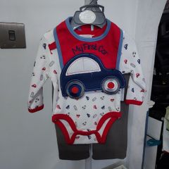 baby boys 3 piece cars set nwt age newborn