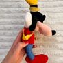 Playskool Disney Goofy approx. 10" (with hat) Plush Vintage Used Please see photos Image 4