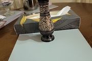 Metal vase