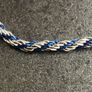 DesignSix London Candice Bracelet New With Tag, Silver & Navy Colour Image 2