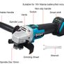 125MM Brushless Electric Angle Grinder 4 Speed Cutting Machine DIY Woodworking Power Tool For Makita 18V Battery Image 7