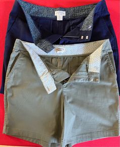 2 Pairs Ladies Classic Shorts by Cambridge Dry Goods.