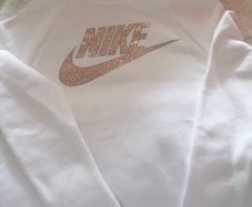 White Nike hoodie UK 10