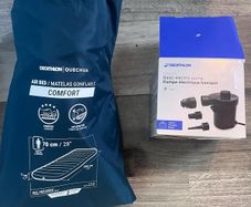 Single Camping Mattress + Electric Pump