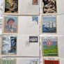 15 Irish Silk First Day Covers Image 9