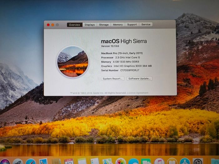 MacBook Pro 13" - Early 2011