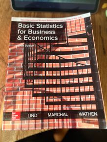 Basic Statistics for business & Economics