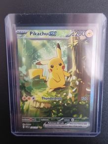 RARE Pikachu EX 276/217 Ascended Heroes Illustration Rare
