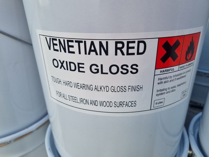 Oil based oxide paint available colours grey green black