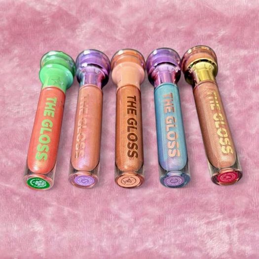 Jeffrey star glosses and lip scrub