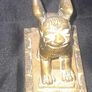 Beautiful Old Solid Brass Statues PRICE 25 Euro EACH, Ganesha, Laddu Gopal or Bal Krishna, Mahavira, Lion of Saint Mark, a symbol of Venice, Italy, Krishna Gopala Idol Statue et Image 9