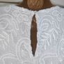 white lace pencil dress size 16 Postage included Image 4