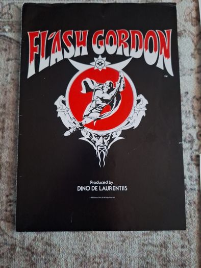 1980 Flash Gordon Pressbook and photos