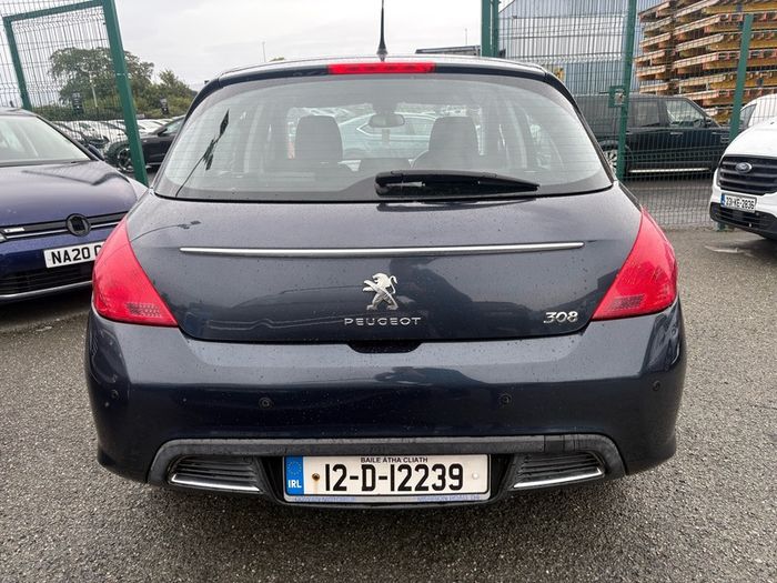 2012 Peugeot 308 1.6L Diesel 06/2027