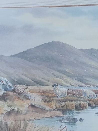 Large Hamilton Sloan Watercolour