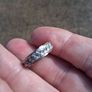 9k Gold 1970'S Full Eternity Ring(3 grams) Image 7