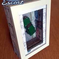 Hot Wheels Ford Escort MK1 Ornament