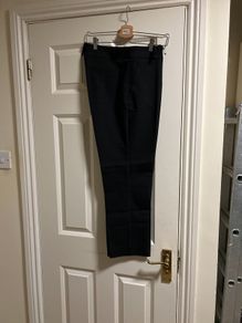 Black office trousers