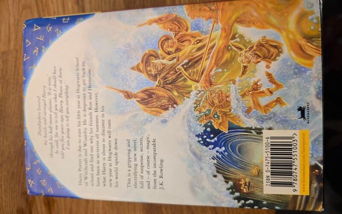 Harry potter order of the phoenix first edition