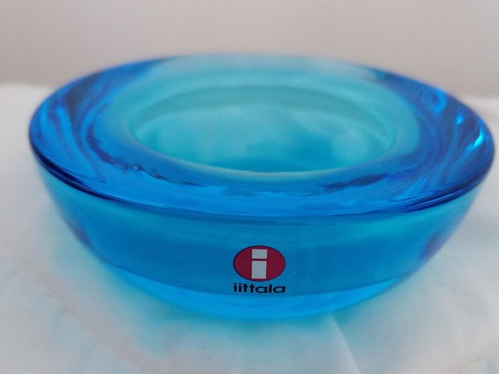 Iittala Glass Tealight Candle Holder (Finland)