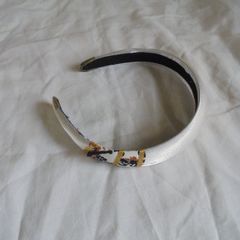 Padded White Hair Band for Sale