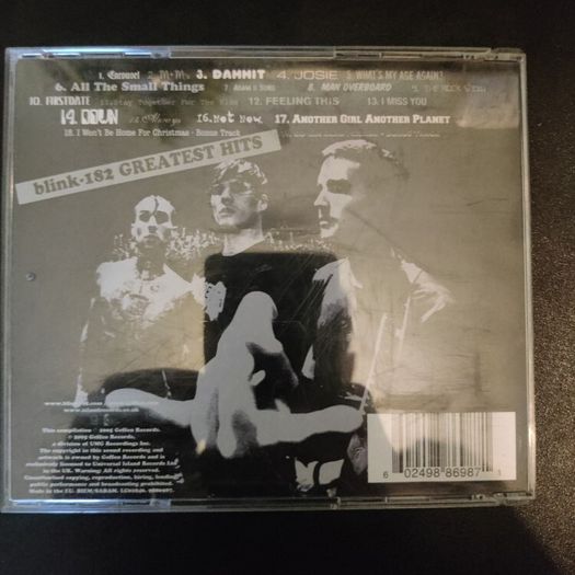 Blink 182 Greatest Hits CD