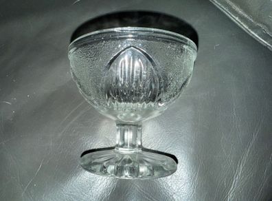 Sherdley Pressed Frosted Glasses Sherbet