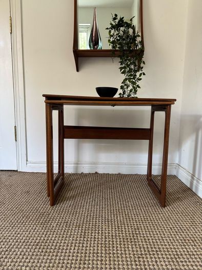 Vintage Retro Mid Century Danish Johannes Andersen Nest of Tables