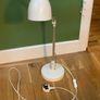 Vintage IKEA Angle-poise Work Lamp White Image 4