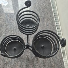Candle Holder, Wrought Iron