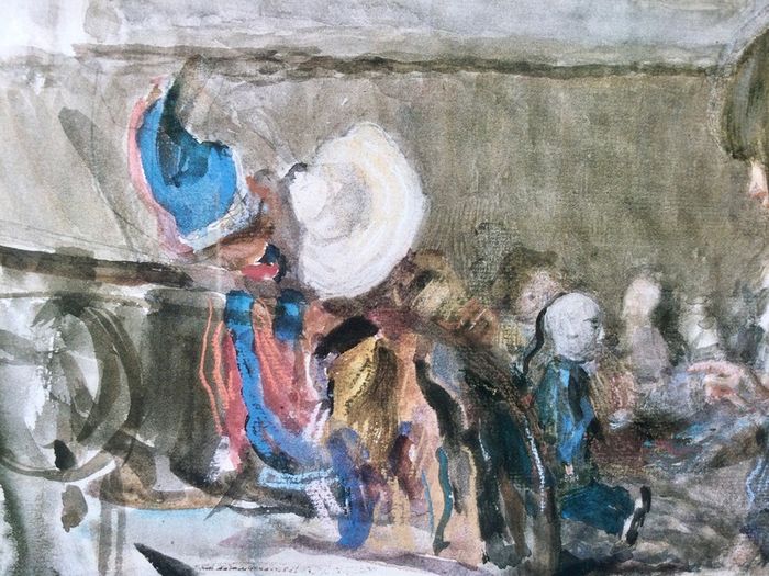 Framed Print "The Dolls School"