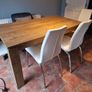 Dining table and 4 chairs set Image 2