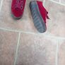 Gabor Red Suede Laced Shoes S 5 (38) Image 3