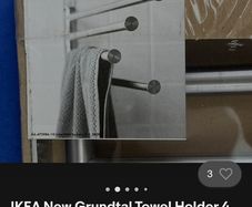 wall mounted towel rail