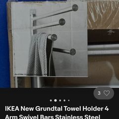 wall mounted towel rail