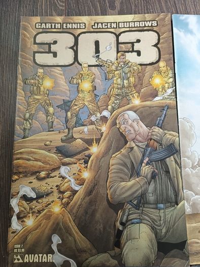 303 Comic Book lot 5 Issues Avatar Press Garth Ennis
