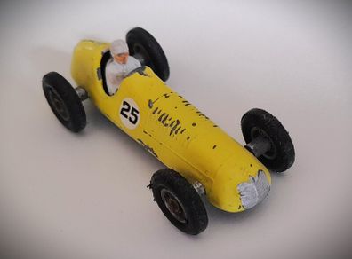Diecast Vintage Matchbox Maserati 4CLT/1948 Yellow - Good, slightly chipped condition/No Box