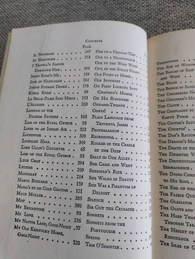Treasury of Poems 1949 hardback 400 pages in very good condition with signs of wear on the cover see photos FREE STANDARD POSTAGE INCLUDED