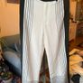 SIR. Garden Stripe 100% Silk Shirt & Trousers Set UK 10/12 Image 7