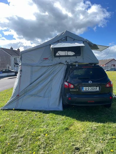 Extended Ventura Deluxe 1.4 Roof Top Tent+annex+ Insulated Thermal Liner(extra