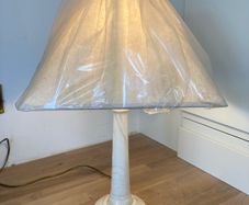 Vintage Table Lamp - Alabaster