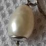Sterling silver natural pearls necklace Image 4
