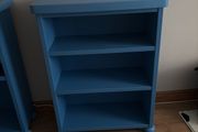 Blue IKEA Mammut kids blue bookcase/ bookshelf