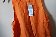 Womens Orange Tops BNWT x2
